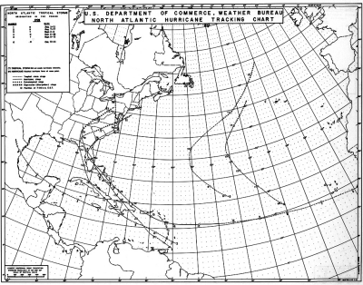 Atlantic Hurricane Tracks 1928