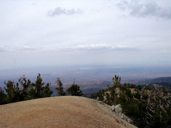 View from Mount Baden Powell in So. California