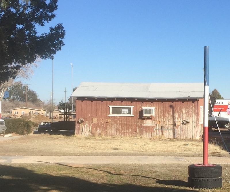 an old shack