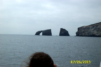 approaching anacapa island