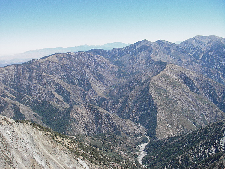 The Angeles from up on Mt. Baden Powell