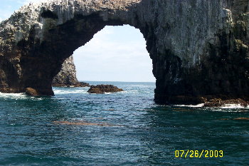 Arch Rock at Anacapa Island