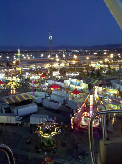 AV Fair 2010, from top of the Ferris Wheel