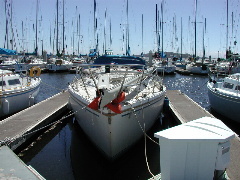 boat with broken mast