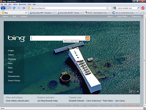 Bing Pearl Harbor image
