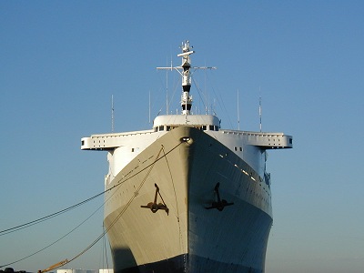 bow of ship