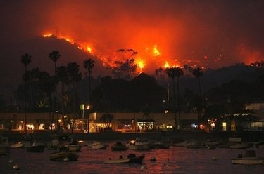 catalina burning