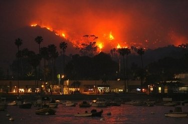 catalina burning