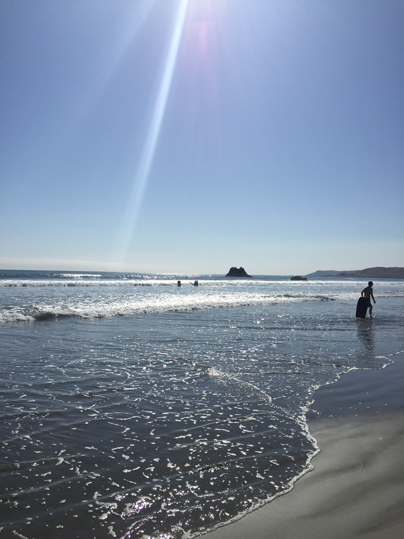 Cayucos beach