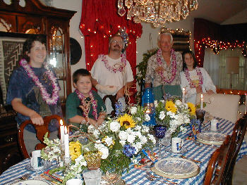 chuckwagon dinner table