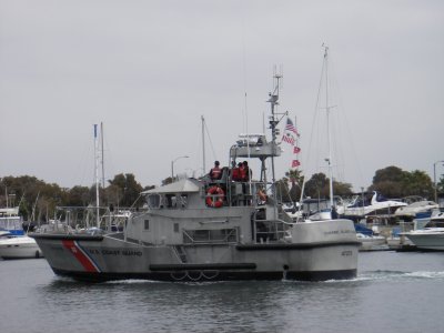 Coast Guard Patrol boat in Channel Islands Harbor