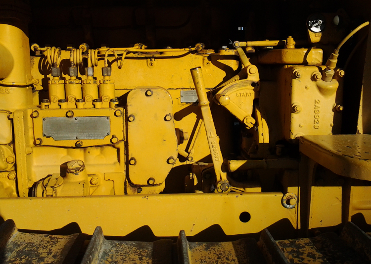 Side of an engine