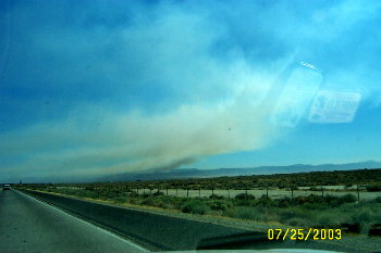 fire in the palmdale hills