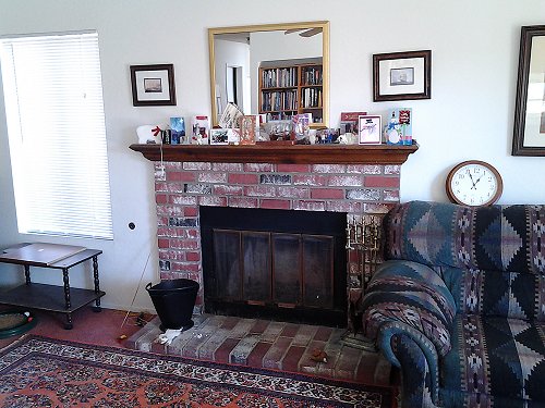 Lancaster Fireplace and Cards, 2012
