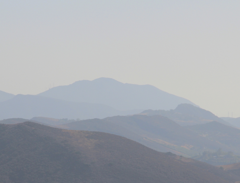 Distant Hills from the Ronald Reagan Library