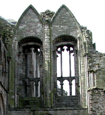 Holyrood Abbey, Edinburgh, windows