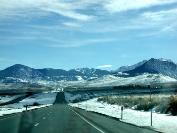 June Mountain as seen from the nort