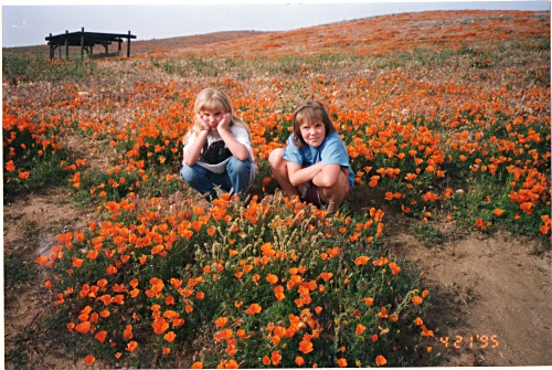 Kim and Ashley, May 1995