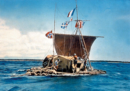 kon-tiki in polynesia