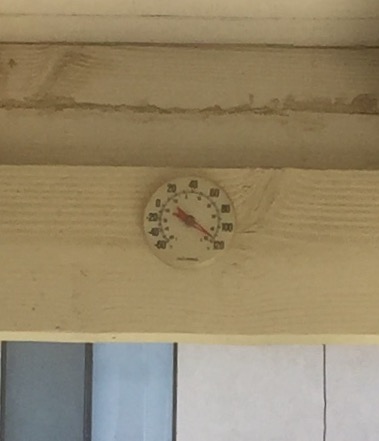 Lancaster Patio at 117F