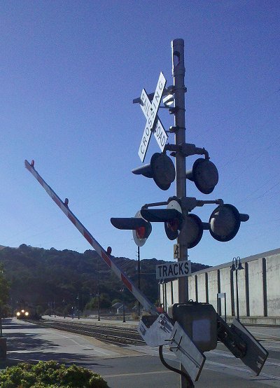 train at Martinez