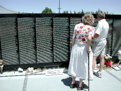 The Moving Wall, Lancaster, July 2002