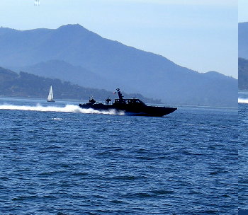 mystery patrol boat on SF bay