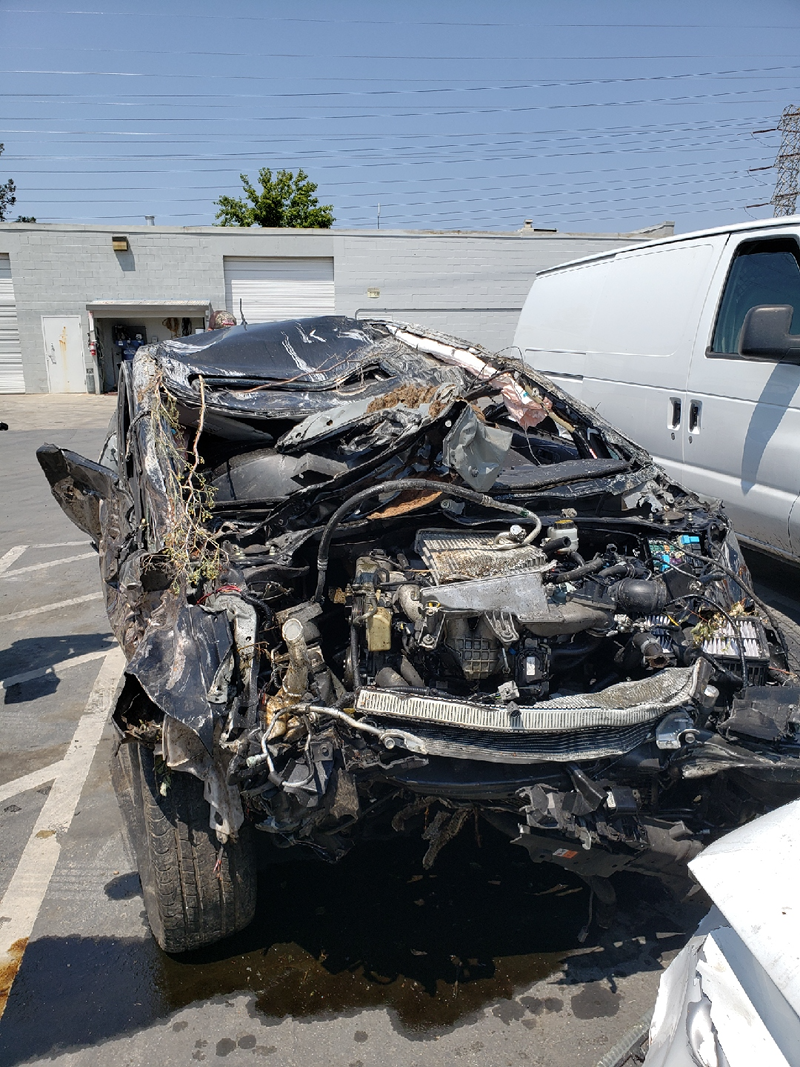 rolled the little suv