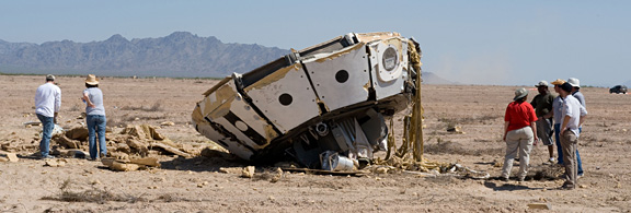orion failed chute landing