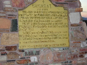 plaque outaide death valley