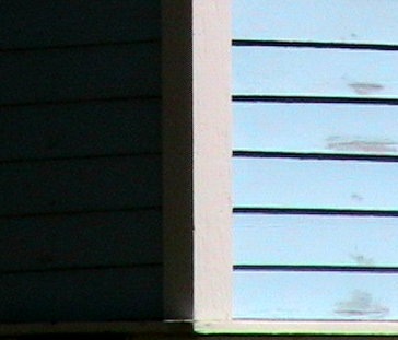 siding on a house