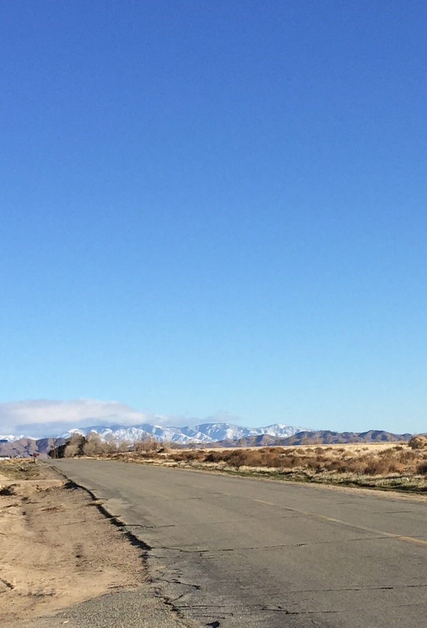 Snow on the hills