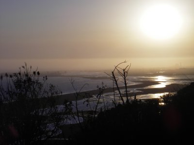 Sundown over the Pacific Ocean, near Pt. Mugu