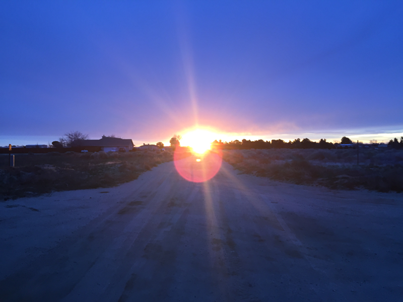 Vernal Equinox Sunrise down D-14