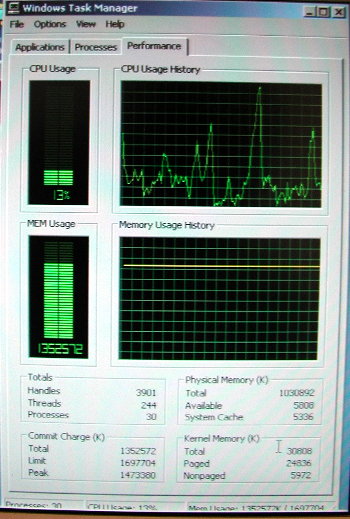 show of task manager