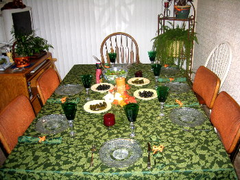 thanksgiving table 2003