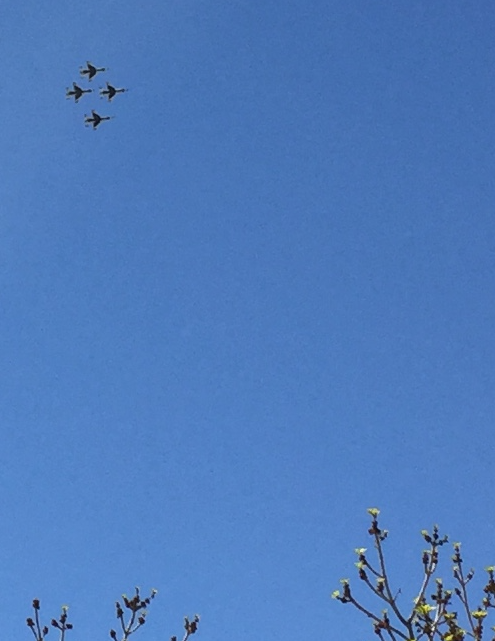 Thunderbirds over Lancaster