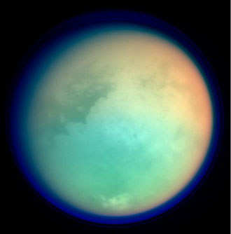 Saturns Moon, Titan