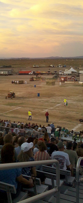 tractor barrel race