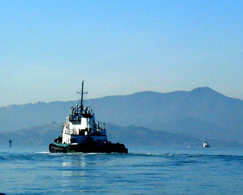 tugboat on San Francisco Bay