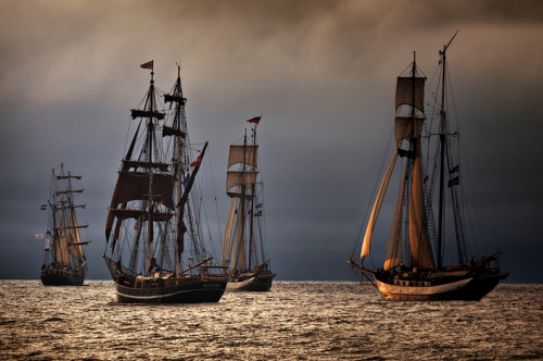 Ships, unknown photographer, from Tumblr