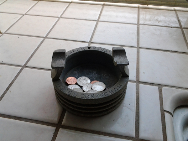 USCGD Conyngham CG-2 ashtray