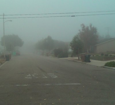 Foggy May in Ventura