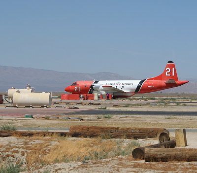 Water Bomber at Fox Field, September 2009