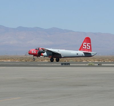 water bomber at V-rotate